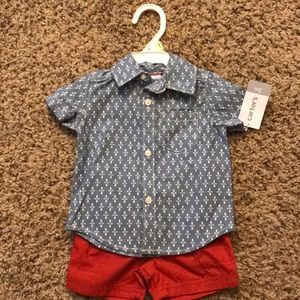 Brand New “Carter’s” Brand Outfit Set. Size:3 Mons